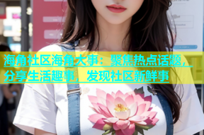 海角社区海角大事：聚焦热点话题，分享生活趣事，发现社区新鲜事
