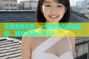 天涯海角社区：一键搭讪与私信互动，轻松找到心动TA