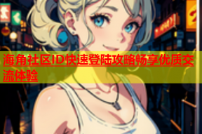 海角社区ID快速登陆攻略畅享优质交流体验