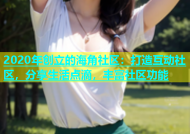 2020年创立的海角社区：打造互动社区，分享生活点滴，丰富社区功能