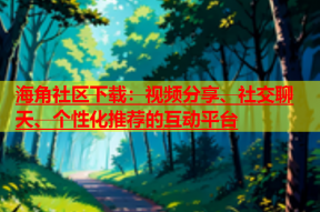 海角社区下载：视频分享、社交聊天、个性化推荐的互动平台