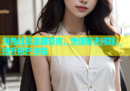 海角社区客服咨询，快速解决问题，提升用户体验