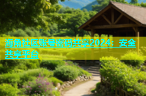 海角社区账号密码共享2024：安全共享平台
