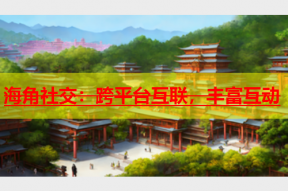 海角社交：跨平台互联，丰富互动