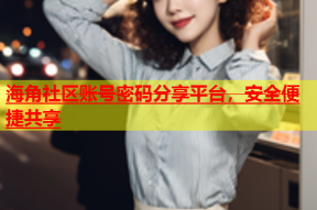 海角社区账号密码分享平台，安全便捷共享