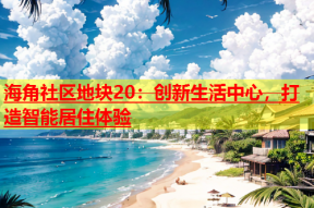 海角社区地块20：创新生活中心，打造智能居住体验