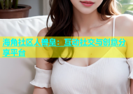 海角社区人兽皇：互动社交与创意分享平台