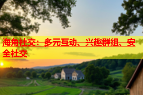 海角社交：多元互动、兴趣群组、安全社交