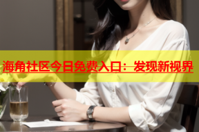 海角社区今日免费入口：发现新视界