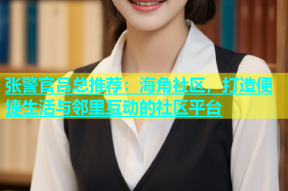 张警官吕总推荐：海角社区，打造便捷生活与邻里互动的社区平台