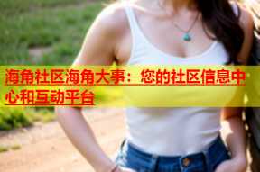 海角社区海角大事：您的社区信息中心和互动平台