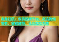 海角社区：收费视频平台，高清流畅观看，智能推荐，社交互动无限