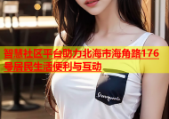 智慧社区平台助力北海市海角路176号居民生活便利与互动
