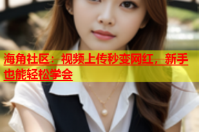 海角社区：视频上传秒变网红，新手也能轻松学会