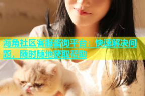 海角社区客服咨询平台：快速解决问题，随时随地获取帮助