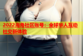 2022海角社区账号：全球华人互动社交新体验