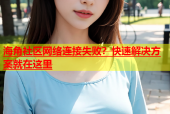 海角社区网络连接失败？快速解决方案就在这里