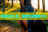 海角社区二区：便捷生活服务平台