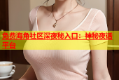 免费海角社区深夜秘入口：神秘夜话平台